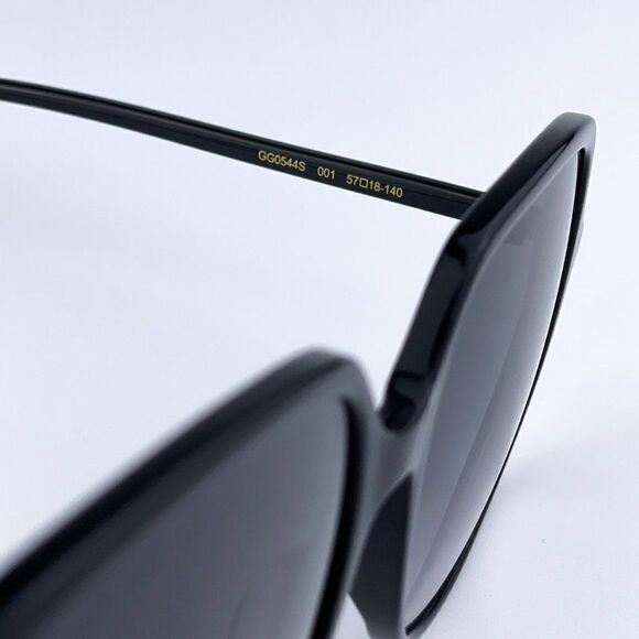 NEW GUCCI GG0544S BLACK/GRADIENT GREY 001 57/18/140  Women Sunglasses main image 4